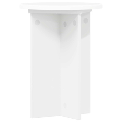 Stojak na rośliny 2 pcs Biały ?29,5 x 40 cm Drewno inżynieryjne