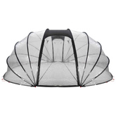 Namiot basenowy przezroczysty 538 x 440 x 204 cm PVC