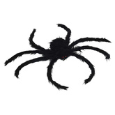 Dekoracja Pająka na Halloween 6 pcs Czarny 75 cm
