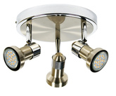 Lampa sufitowa plafon 3X50W GU10 sat nikiel-chrom ARKON 98-60051