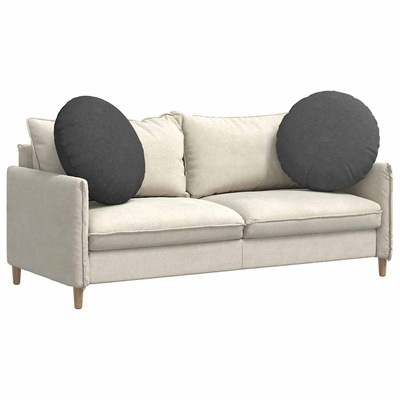 Poduszki na siedziska 2 pcs Ciemnoszary ? 80 cm