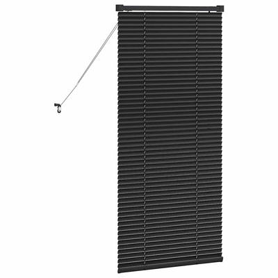 Żaluzje weneckie Czarny 60 x 2,5 x 130 cm Aluminium