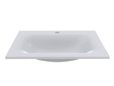 Umywalka JESSEL 600 MIRASTONE CZARNA Z BROKATEM