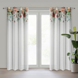 Zasłona Risa biała 140x250