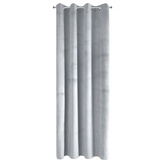 Zasłona Pierre jasnoszara 140x250