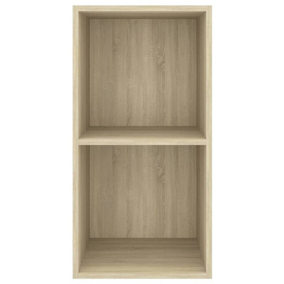 vidaXL Wisząca szafka pod TV, kolor dąb sonoma, 37x37x72 cm