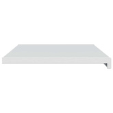 Parapet okienny Biały 80 x 40 x 4,5 cm PVC