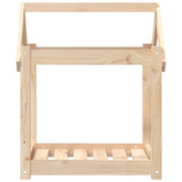 vidaXL Legowisko dla psa, 61x50x70 cm, lite drewno sosnowe