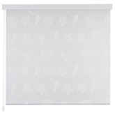 vidaXL Roleta prysznicowa 100 x 240 cm, wzór w rozgwiazdy
