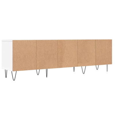 Szafka pod TV, biała, 150x30x44,5 cm, materiał drewnopochodny vidaXL