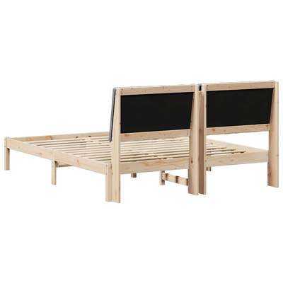 Ramka łóżka Brązowy 160 x 200 cm Lite drewno sosnowe