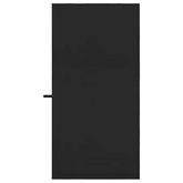 Ręczniki Sportowe 2 pcs Czarny 140 x 70 cm Poliester i poliamid