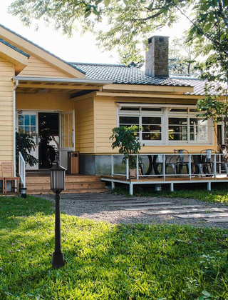 Lampa ogrodowa stojąca K-8212 z serii DETROIT