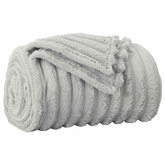 Koce narzutowe 6 pcs Szary 200 x 150 cm Polar