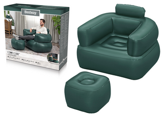Dmuchany Fotel Ciemny  Bestway 75137