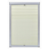vidaXL Roleta plisowana, kremowa, S06/606