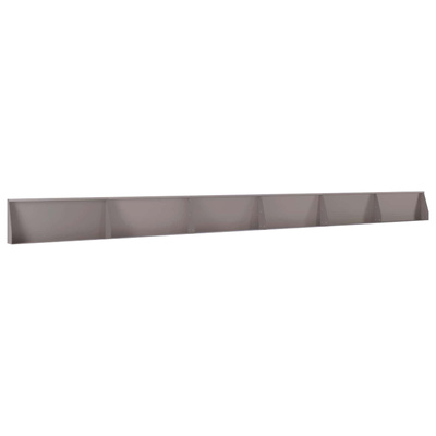 Mur oporowy 6 szt. 100 x 12 x 40 cm Stal kortenowska Rdzawy