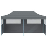 Namiot Imprezowy Antracyt 291 x 580 x 315 cm Materiał Oxford