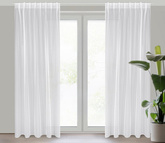 Firana Tonia biała 140x300