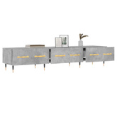 vidaXL Szafka pod TV, szarość betonu, 150x36x30 cm model standard