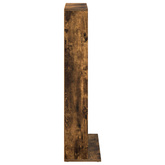 Kabinet na płyty CD 2 szt. Dąb wędzony 33 x 23,5 x 97,5 cm