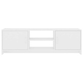 vidaXL Szafka pod TV, biała, 120x30x37,5 cm, materiał drewnopochodny