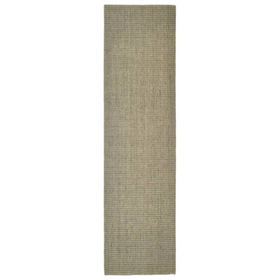 vidaXL Sizalowy dywanik do drapania, kolor taupe, 66x250 cm