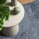 vidaXL Dywan z długim włosiem PAMPLONA, niebieski, 240x340 cm