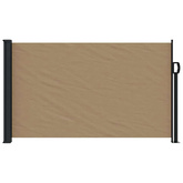 Zwijana markiza boczna, taupe, 120x600 cm