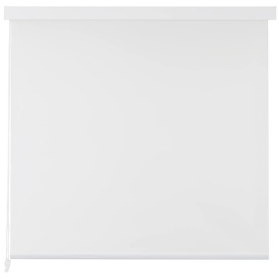 vidaXL Roleta prysznicowa 100 x 240 cm, biała