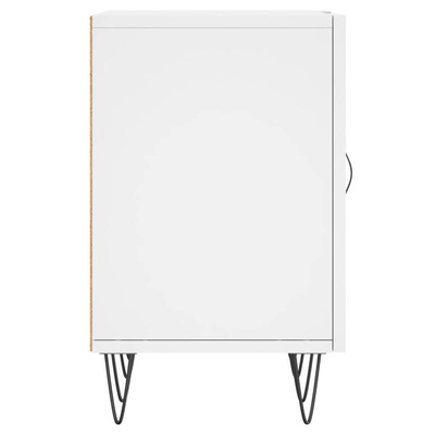 vidaXL Szafka pod TV, biała, 150x30x50 cm, materiał drewnopochodny wariant 8