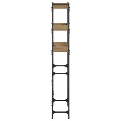 Półka na pralkę z półką Dąb rzemieślniczy 67 x 25 x 163 cm
