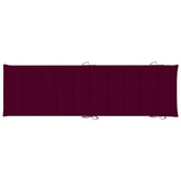 vidaXL Ogrodowy leżak z poduszką, lite drewno akacjowe