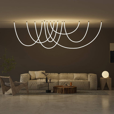 NEONFLEX ROPE 360 SILIKONOWA TUBA LED -4M ULLS27+ULAC269 Unilight