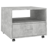 vidaXL Stolik kawowy, betonowy, 55,5x55x45 cm, materiał drewnopochodny