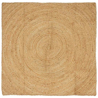 Dywany pokojowe naturalny 120 x 120 cm Juta