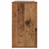 Ławka na buty z półką Stare drewno 103 x 30 x 54,5 cm