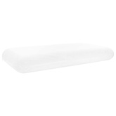 Poduszka do spania Biały 74 x 39 x 13 cm Pianka z pamięcią