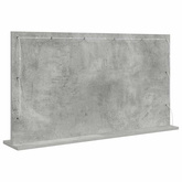 Lustro toaletowe Prostokątny Betonowy szary 100 x 55 x 18 cm