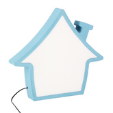 HOUSE lampka stołowa LED IQ KIDS niebieski