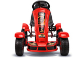 Sportowy Gokart Na Pedały F618 Pomowane Koła Obciążenie 50kg Czerwony