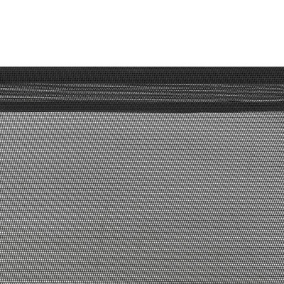 vidaXL Legowisko dla psa, na podwyższeniu, czarne, XL, textilene