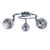 Lampa sufitowa spirala 3X10W E14 LED chrom FORT 98-62833