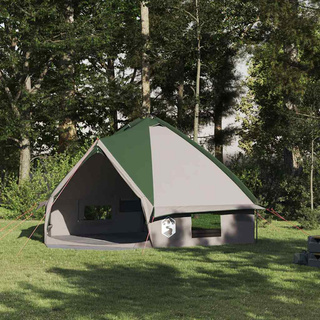 Namiot Teepee dla 8 osób 8-osobowy Zielony i Biały