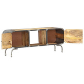 vidaXL Szafka pod TV, 110x30x42 cm, lite drewno mango