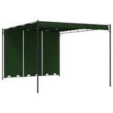 Altana 4 x 3 x 2,3 m zielony Poliester i Stal