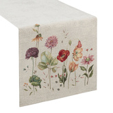 Obrus szarobeżowy 45x140