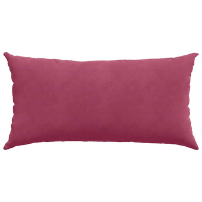 Poduszki na sofę 2 pcs Czerwone wino 80 x 40 cm