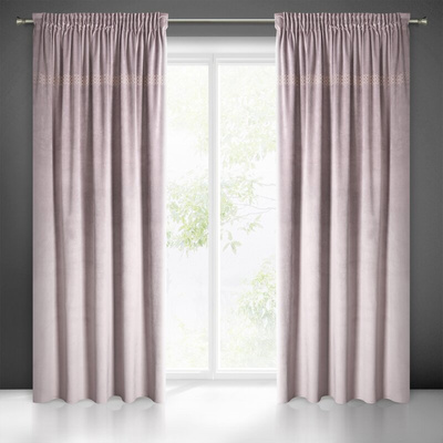 Zasłona Jovita różowa 140x270