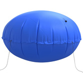 Poduszka basenowa na zimę Niebieski ? 220 x 140 cm PVC